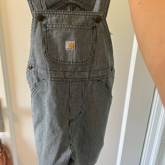 4T carhartt overall shortalls shorts - Picture 2 of 5